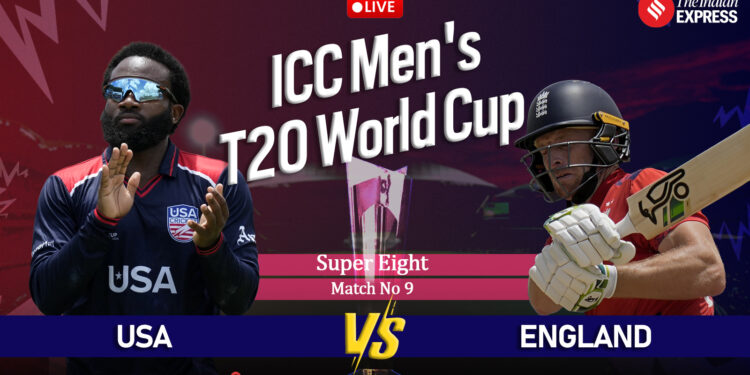 United States vs England Live Score, T20 World Cup 2024: Jos Buttler stars with blistering knock as England thrash USA in 9.4 overs to qualify for semifinals | Cricket News