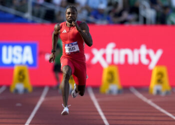 U.S. Track & Field Trials: Noah Lyles primed for Paris after 100m victory