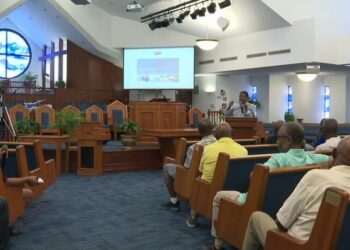 Dozens in community gather for an educational Men's Health Fair and Workshop
