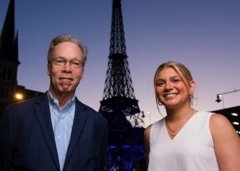 Reporting from Paris: Sports journalism students get once-in-lifetime chance to cover Olympics: IU News