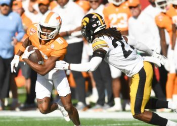 EA Sports College Football 25 ratings for Tennessee Volunteers roster