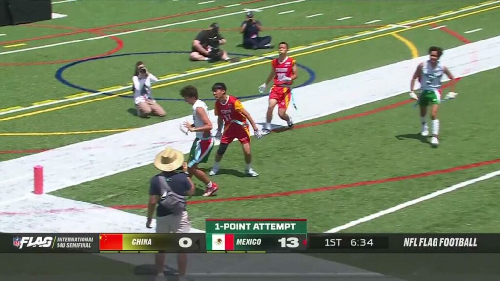 China vs. Mexico Highlights NFL Flag Football