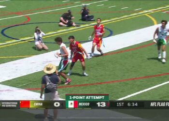 China vs. Mexico Highlights NFL Flag Football