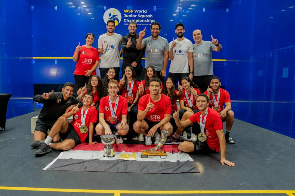 Double delight for Egypt as women and men win historic WSF World Junior Team Championships – World Squash