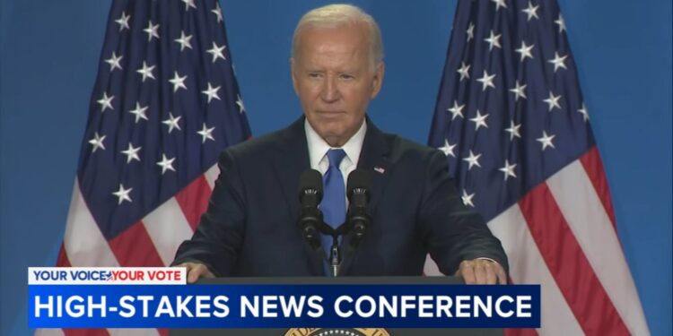 Villanova political science professor weighs in on Biden's news conference - WPVI-TV