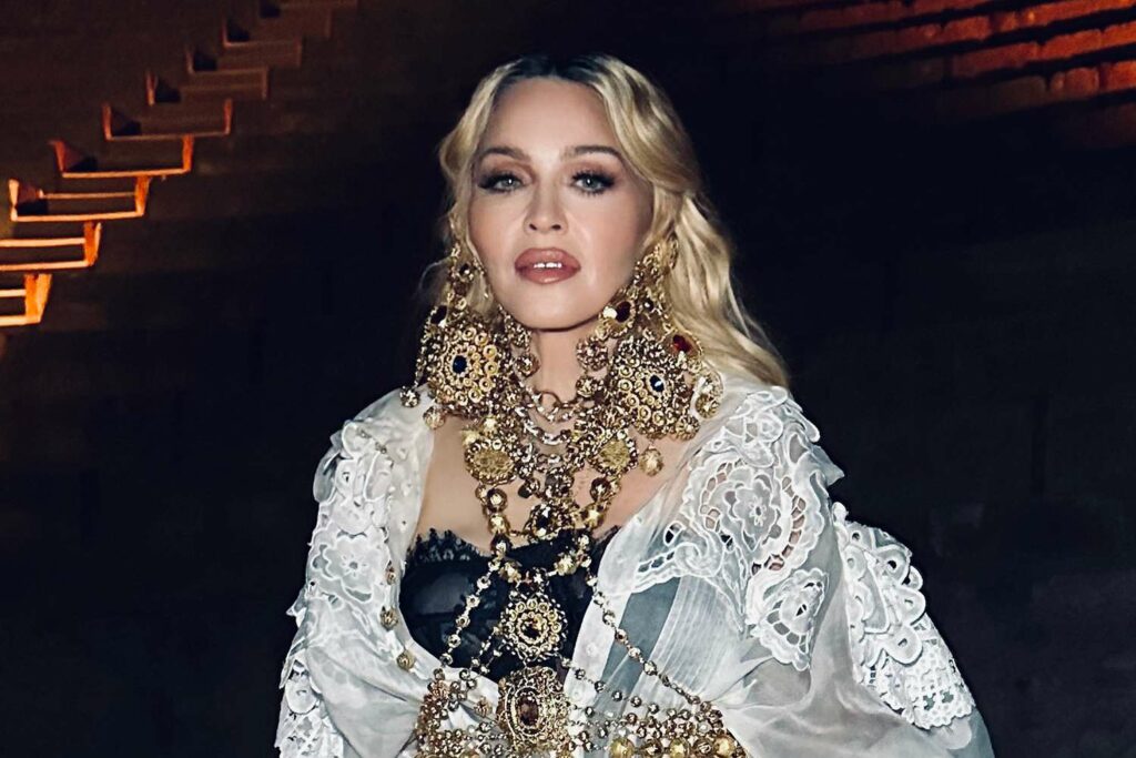 Madonna Spends 66th Birthday in Italy with Rumored Boyfriend Akeem Morris