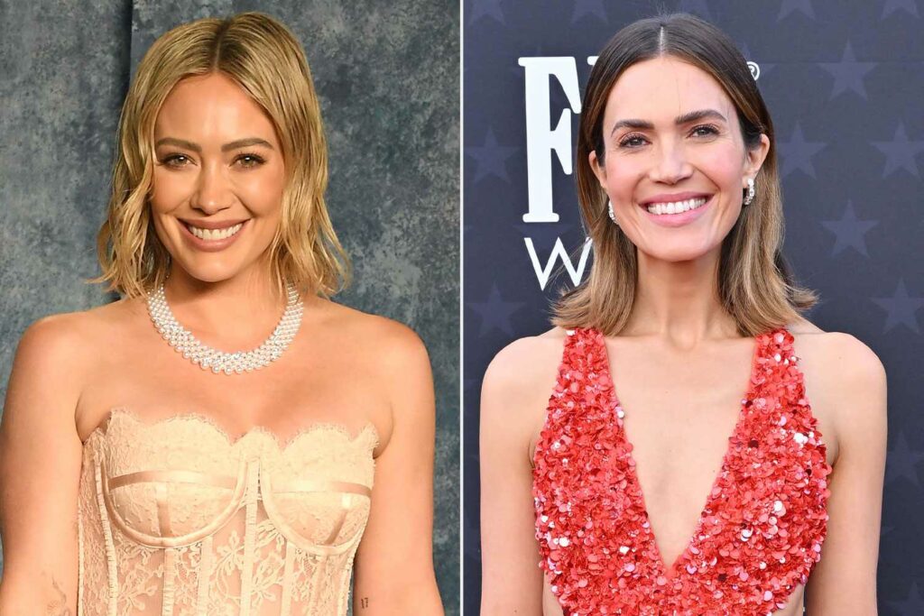 Hilary Duff’s Husband Edits Her into Photo from Mandy Moore’s Baby Shower