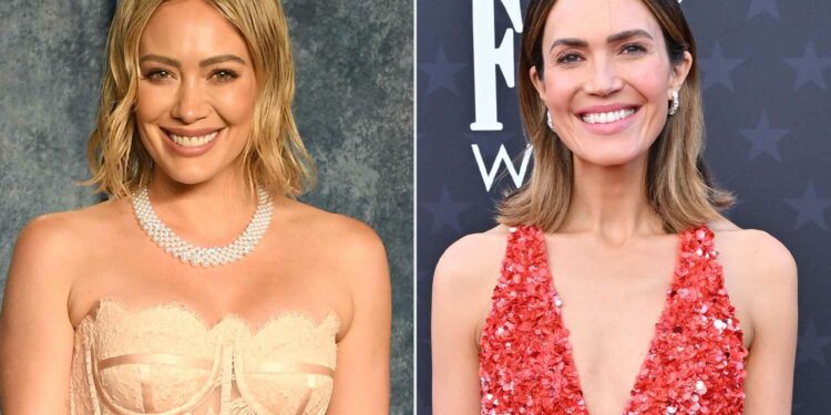 Hilary Duff’s Husband Edits Her into Photo from Mandy Moore’s Baby Shower