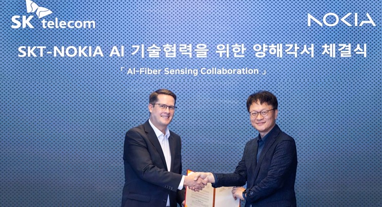 SK Telecom, Nokia to Commercialize AI-Powered Fiber Sensing Technology