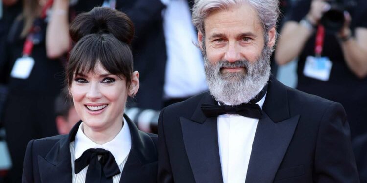 Winona Ryder and Boyfriend Scott Mackinlay Hahn Hold Hands at Venice Film Festival