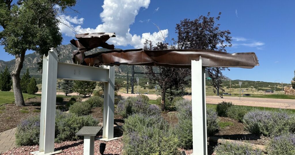 Steel beams from World Trade Center displayed in memorials across El Paso County