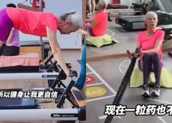 79-Year-Old Chinese Grandma Goes Viral for Her Active Lifestyle: Gym 5 Days a Week, Weightlifting, Pilates