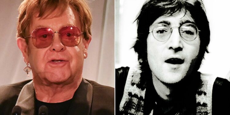 Elton John Did 'Mountains of Cocaine' with John Lennon