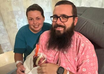 Against the Storm: Couple Celebrates Early Arrival of Their Son During Hurricane Helene!