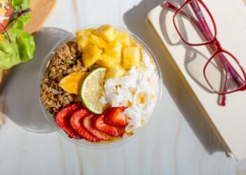 A fruit bowl from Toastique.